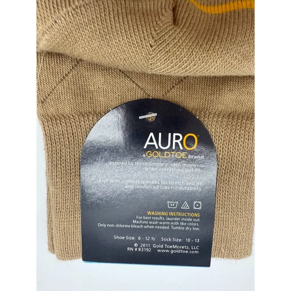 Novelty men's crew socks two pairs size 10-13